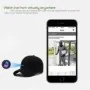 Kappe mit versteckter HD-WLAN-Kamera und App-Steuerung