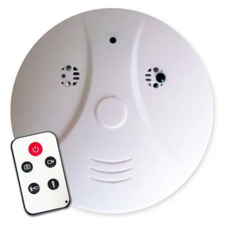 Rauchmelder mit versteckter Kamera und smarter Bewegungserkennung