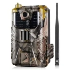 4G-Wildkamera mit Nachtsicht, 120° Blickwinkel, wasserdicht