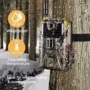 4G-Wildkamera mit Nachtsicht, 120° Blickwinkel, wasserdicht