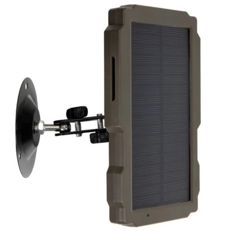 Solarpanel 12V 5000mAh wetterfest mit Halterung für Wildkameras