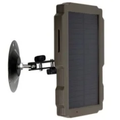 Solarpanel 12V 5000mAh wetterfest mit Halterung für Wildkameras
