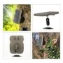 Solarpanel 12V 5000mAh wetterfest mit Halterung für Wildkameras