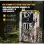 Infrarot-Wildkamera mit PIR-Sensor, 2G-Versand & Nachtsicht