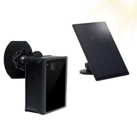 WLAN Außenkamera mit Solar, PIR Sensor & HD Nachtsicht