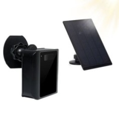 WLAN Außenkamera mit Solar, PIR Sensor & HD Nachtsicht