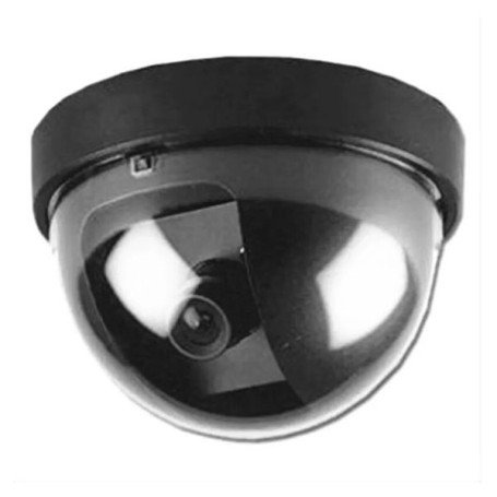 Täuschend echte Kamera-Attrappe mit LED - abschreckend clever