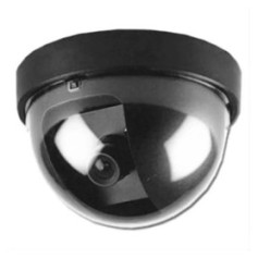 Täuschend echte Kamera-Attrappe mit LED - abschreckend clever