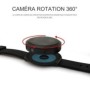 Diskrete HD-Kamera-Armbanduhr mit 360°-Kamera & Tonaufnahme