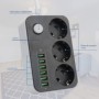 Mehrfachsteckdose mit versteckter HD-Kamera und WLAN-Zugriff