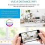 WLAN-Kameralampe mit Ladefunktion, Lautsprecher & Nachtsicht