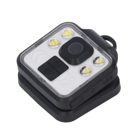 Wasserdichte HD-Körperkamera mit LED-Licht für Outdoor-Abenteuer