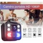 Wasserdichte HD-Körperkamera mit LED-Licht für Outdoor-Abenteuer