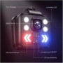 Wasserdichte HD-Körperkamera mit LED-Licht für Outdoor-Abenteuer