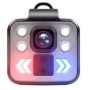 Wasserdichte HD-Körperkamera mit LED-Licht für Outdoor-Abenteuer