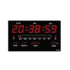 Stilvolle Wanduhr mit WLAN-Kamera und Bewegungssensor