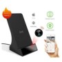 3-in-1 Qi-Ladestation mit WLAN-Kamera & HD Nachtsicht