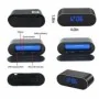4K-Kamera-Wecker mit WLAN, Nachtsicht und Bewegungserkennung