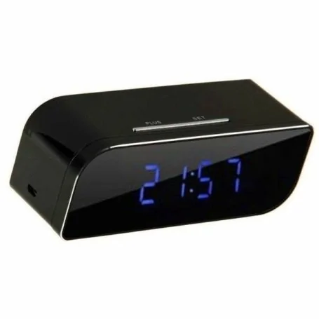 HD-Wecker mit versteckter WLAN-Kamera, Nachtsicht und Bewegungssensor