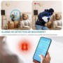 4K WLAN-Spionkamera in Steckdose mit App, Nachtsicht & Alarm