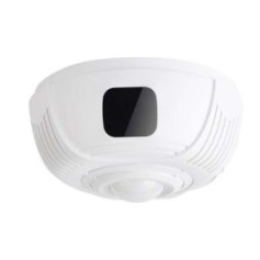 Rauchmelder-Kamera mit 330° Blick & Full-HD, unsichtbar sicher