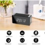 4K-WLAN-Wecker mit versteckter Kamera, Nachtsicht und Bewegungssensor