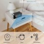 4K-WLAN-Wecker mit versteckter Kamera, Nachtsicht und Bewegungssensor