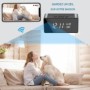 4K-WLAN-Wecker mit versteckter Kamera, Nachtsicht und Bewegungssensor