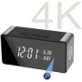 4K-WLAN-Wecker mit versteckter Kamera, Nachtsicht und Bewegungssensor