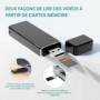 Mini-USB-Kamera mit HD, Bewegungserkennung und Audioaufzeichnung