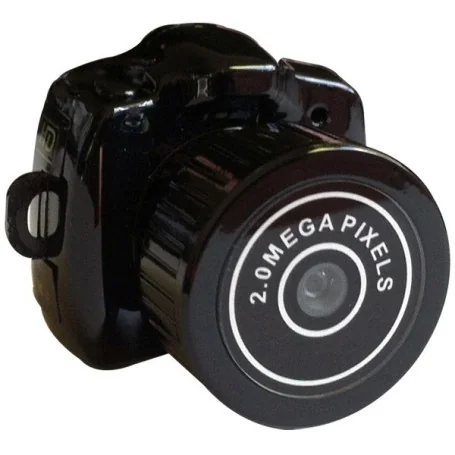 Mini-Spionagekamera im Fotodesign - diskret, tragbar, clever