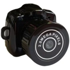 Mini-Spionagekamera im Fotodesign - diskret, tragbar, clever