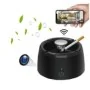 Aschenbecher mit Luftfilter und versteckter WiFi-Kamera Full HD 1080P