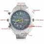 Spionuhr mit HD-Kamera, Nachtsicht & 8GB Speicher - Wasserdicht