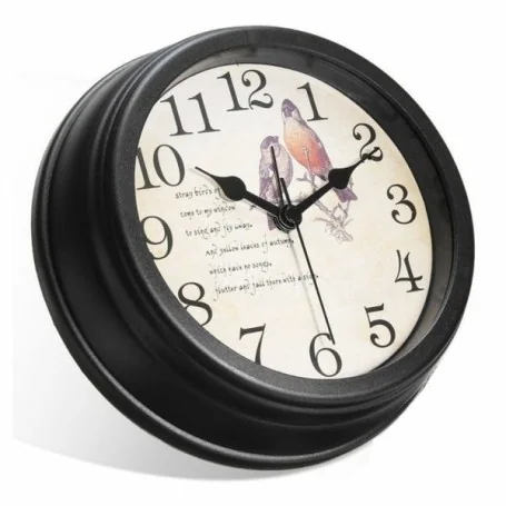 Unauffällige WLAN-Wanduhr mit Full HD Kamera und Bewegungssensor