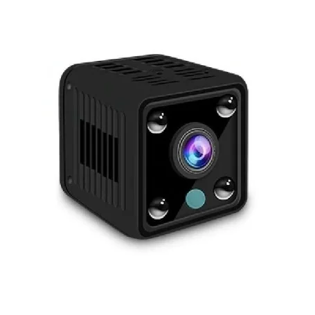 Full-HD Minikamera mit 155° Weitwinkel, WLAN & Nachtsicht