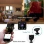 Full-HD Minikamera mit 155° Weitwinkel, WLAN & Nachtsicht