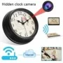 Unauffällige WLAN-Wanduhr mit Full HD Kamera und Bewegungssensor