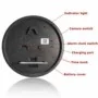 Unauffällige WLAN-Wanduhr mit Full HD Kamera und Bewegungssensor