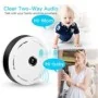 360° WLAN-IP-Kamera mit Nachtsicht, Alarm & Zwei-Wege-Audio