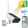 4G Solar-Überwachungskamera außen, Full-HD, ohne WLAN