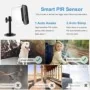 WLAN IP-Kamera 1080p, wetterfest mit Nachtsicht & Audio