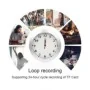 Wanduhr mit versteckter Kamera - WLAN, Full HD & Bewegungssensor