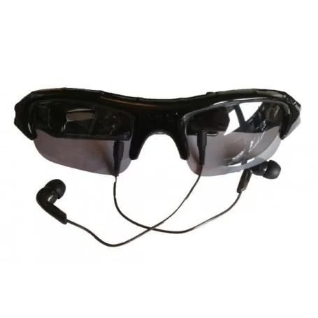 Sonnenbrille mit Kamera, Mikrofon und MP3 in HD-Qualität